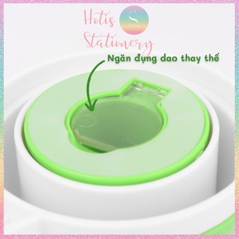 Dụng cụ cắt hình tròn Hotis có thể điều chỉnh đường kính thủ công DIY - Tặng kèm 2 dao thay thế