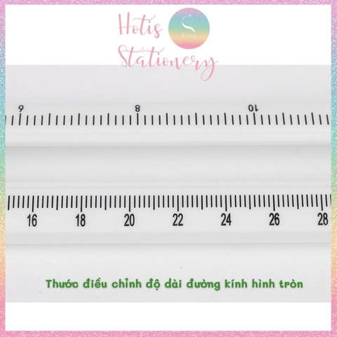 Dụng cụ cắt hình tròn Hotis có thể điều chỉnh đường kính thủ công DIY - Tặng kèm 2 dao thay thế