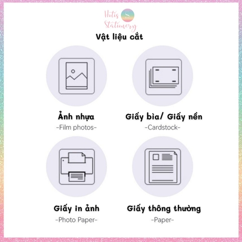 [HOTIS] Dụng cụ cắt hình tròn xoay 360 độ làm thủ công handmade DIY