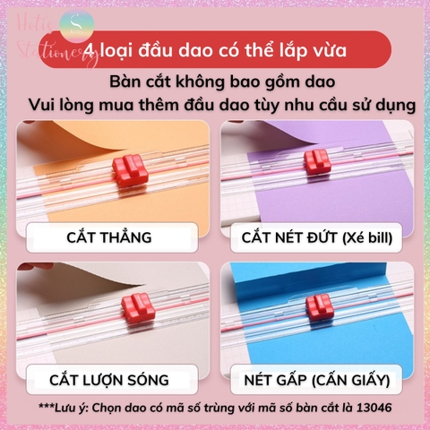 Bàn cắt giấy A4 đa năng KW-triO No.13046 Multi Trimmer Board 31cm - Không bao gồm dao cắt