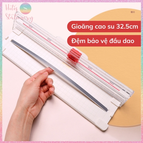 Bàn cắt giấy A4 đa năng KW-triO No.13046 Multi Trimmer Board 31cm - Không bao gồm dao cắt