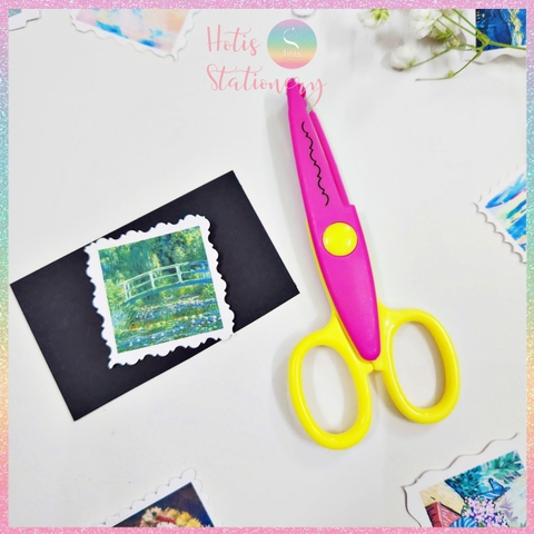 [HOTIS] Kéo răng cưa, kéo lượn sóng, kéo cắt giấy thủ công DIY handmade