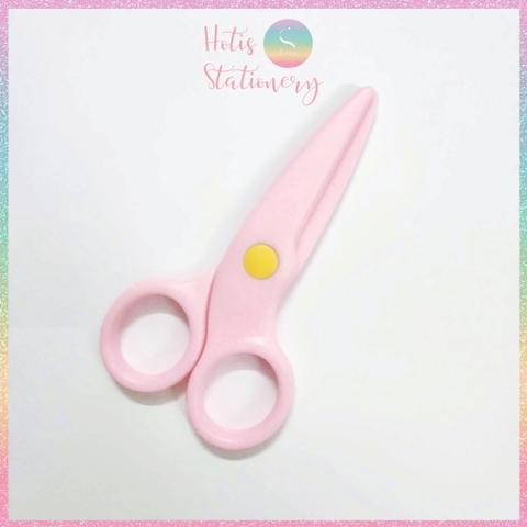 [HOTIS] Kéo cắt giấy thủ công cho bé phát triển kỹ năng, kéo nhựa cho bé tập cắt giấy DIY handmade