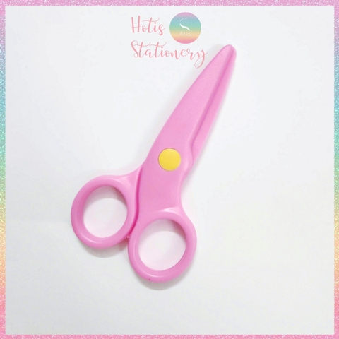 [HOTIS] Kéo cắt giấy thủ công cho bé phát triển kỹ năng, kéo nhựa cho bé tập cắt giấy DIY handmade