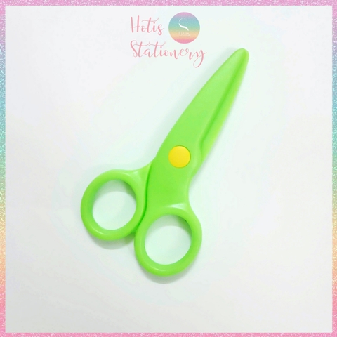 [HOTIS] Kéo cắt giấy thủ công cho bé phát triển kỹ năng, kéo nhựa cho bé tập cắt giấy DIY handmade