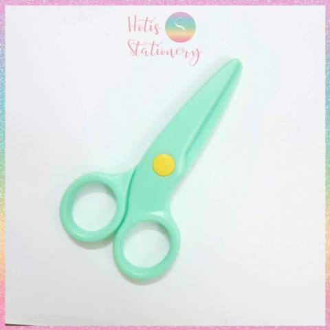 [HOTIS] Kéo cắt giấy thủ công cho bé phát triển kỹ năng, kéo nhựa cho bé tập cắt giấy DIY handmade