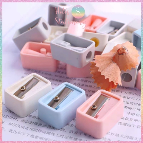 [HOTIS] Chuốt chì Deli, gọt bút chì mini màu pastel siêu xinh, kiểu dáng đơn giản