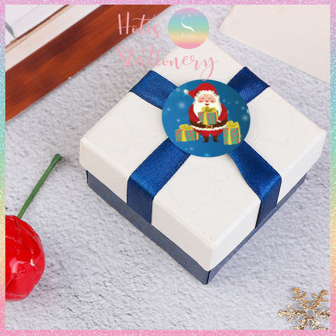 [HOTIS] 49 MẪU - Sticker nhãn dán Giáng Sinh Noel niêm phong trang trí hộp quà