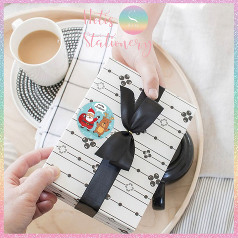 [HOTIS] 49 MẪU - Sticker nhãn dán Giáng Sinh Noel niêm phong trang trí hộp quà