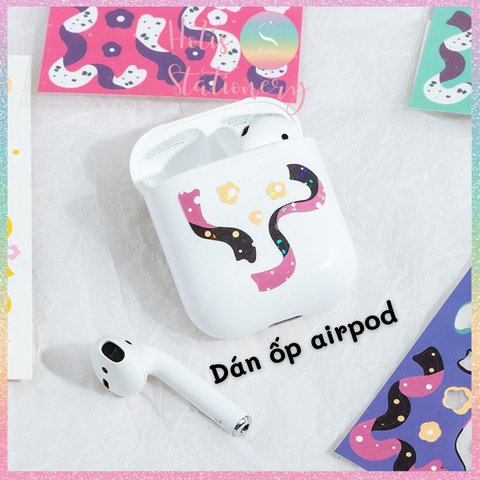 [HOTIS] Sticker ruy băng hoa trang trí sổ tay, card, toploader