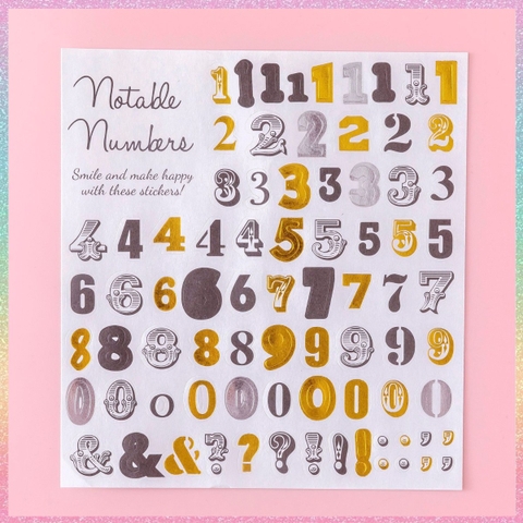 [HOTIS] Sticker nhãn dán chống nước cute phong cách Hàn Quốc