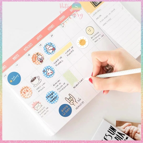 [HOTIS] 500 sticker hình dán hoạt hình Sanrio Star Dew siêu cute trang trí sổ, bàn học, niêm phong túi