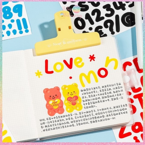 [HOTIS] Sticker chữ cái Tiếng Anh alphabet dán trang trí sổ tay, thiệp chúc