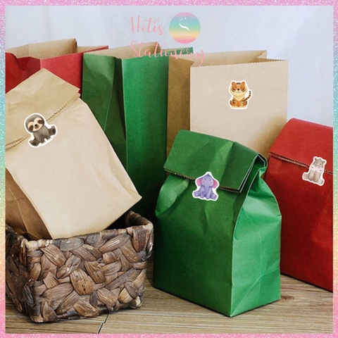 [HOTIS] Cuộn 500 tem sticker hoạt hình cute, tem dán trang trí, nhãn dán khen thưởng học sinh tạo động lực