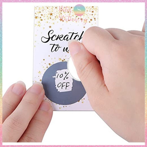 [HOTIS] Tem Dán Cào Tròn 2.5cm Màu Vàng, Bạc - 300 Tem/Cuộn, Che Mã Số, Bảo Mật Thông Tin, Dễ Dán, Dễ Cào