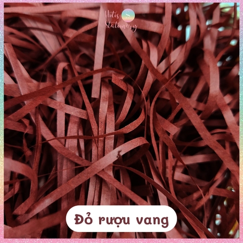 [HOTIS] 1Kg Giấy rơm pastel sợi 3mm giấy vụn lót hộp quà giấy rơm màu pastel ngọt ngào