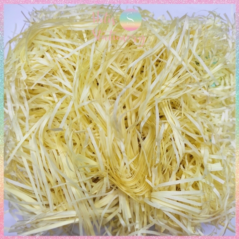 [HOTIS] 1Kg Giấy rơm pastel sợi 3mm giấy vụn lót hộp quà giấy rơm màu pastel ngọt ngào