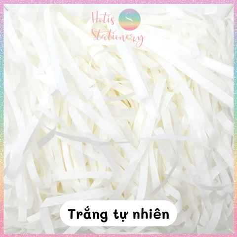 [HOTIS] Giấy rơm 3mm giấy vụn lót hộp quà giấy rơm màu pastel ngọt ngào