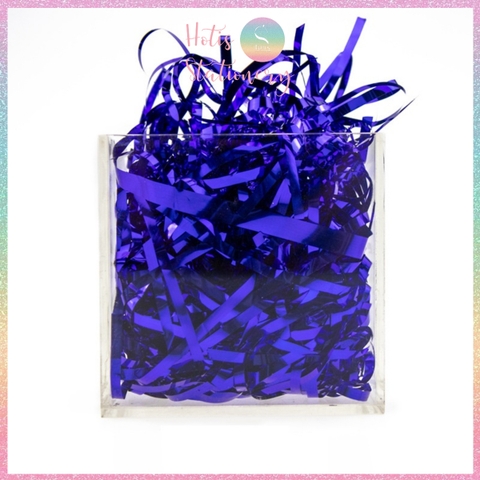 [HOTIS] Giấy rơm bóng sợi 3mm óng ánh trang trí, lót hộp quà, giỏ quà tặng sang trọng cao cấp