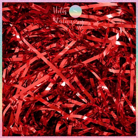 [HOTIS] Giấy rơm bóng sợi 3mm óng ánh trang trí, lót hộp quà, giỏ quà tặng sang trọng cao cấp