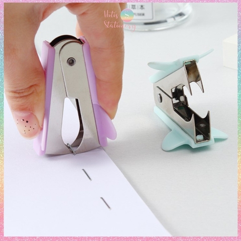 [HOTIS] Gỡ kim bấm màu macaron, dụng cụ tháo ghim bấm