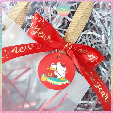 [HOTIS] Set 50 tag giấy trang trí hộp quà tặng Tết Giáp Thìn 2024 - Không kèm dây