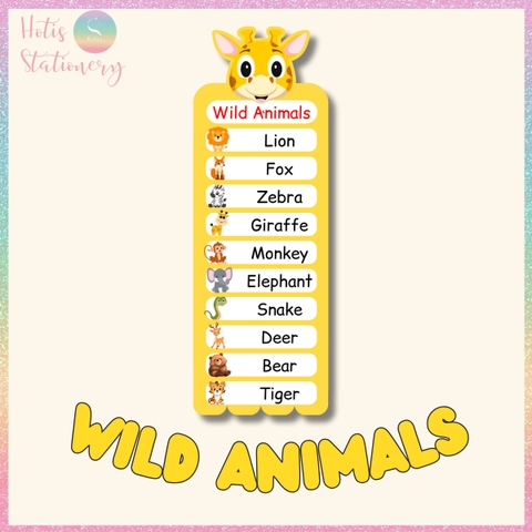 [HOTIS] Thẻ từ vựng Tiếng Anh cho bé từ 4-10 tuổi, ép nhựa, giáo cụ dạy học - Kèm file nghe