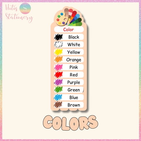 [HOTIS] Thẻ từ vựng Tiếng Anh cho bé từ 4-10 tuổi, ép nhựa, giáo cụ dạy học - Kèm file nghe