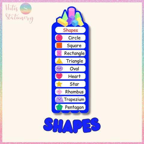 [HOTIS] Thẻ từ vựng Tiếng Anh cho bé từ 4-10 tuổi, ép nhựa, giáo cụ dạy học - Kèm file nghe