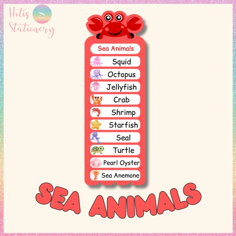 [HOTIS] Thẻ từ vựng Tiếng Anh cho bé từ 4-10 tuổi, ép nhựa, giáo cụ dạy học - Kèm file nghe