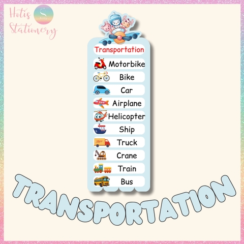 [HOTIS] Thẻ từ vựng Tiếng Anh cho bé từ 4-10 tuổi, ép nhựa, giáo cụ dạy học - Kèm file nghe