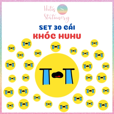 [HOTIS] Set 30 thẻ cảm xúc, thẻ sao vàng hoạt động lớp, chơi minigame, ép nhựa, giáo cụ dạy học
