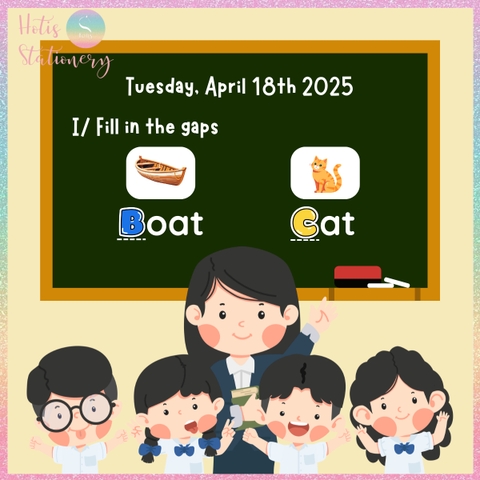 [HOTIS] Thẻ chữ cái Anh Việt dạy bé nhận biết chữ, trang trí lớp học, giáo cụ dạy học