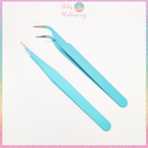 [HOTIS] Nhíp gắp sticker TWEEZERS/ KW-triO dùng trong bullet journal, nhíp gắp đầu cong đầu thẳng