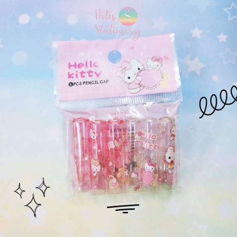 [HOTIS] Nắp đậy bút chì Pencil Cap mũ bút chì hoạt hình ngộ nghĩnh đáng yêu cho bé