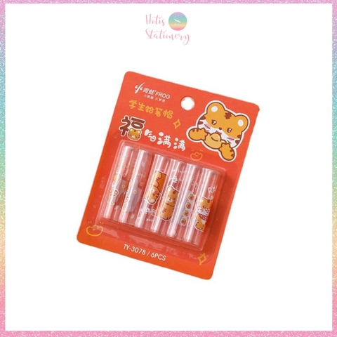 [HOTIS] Nắp đậy bút chì Pencil Cap mũ bút chì hoạt hình ngộ nghĩnh đáng yêu cho bé