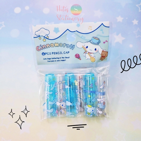 [HOTIS] Nắp đậy bút chì Pencil Cap mũ bút chì hoạt hình ngộ nghĩnh đáng yêu cho bé