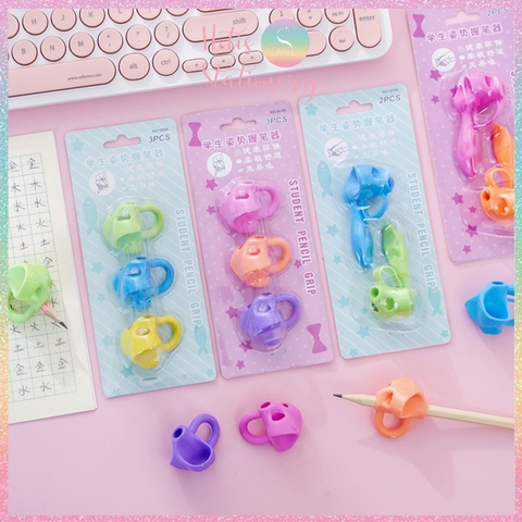 [HOTIS] Dụng cụ tập viết chữ đẹp cho bé, dụng cụ định vị cầm bút silicon