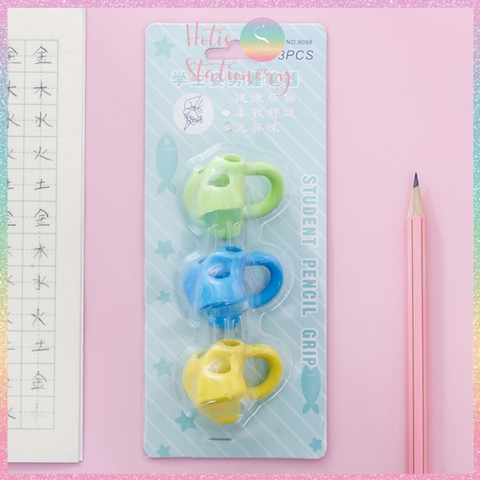 [HOTIS] Dụng cụ tập viết chữ đẹp cho bé, dụng cụ định vị cầm bút silicon