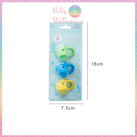 [HOTIS] Dụng cụ tập viết chữ đẹp cho bé, dụng cụ định vị cầm bút silicon