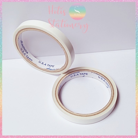 [HOTIS] Băng keo 2 mặt 0.5F/ 1.2F/ 2.4F/ 4.8F cắt dán thủ công DIY handmade