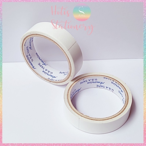 [HOTIS] Băng keo 2 mặt 0.5F/ 1.2F/ 2.4F/ 4.8F cắt dán thủ công DIY handmade