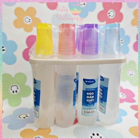 [HOTIS] Keo Dán Giấy Thiên Long TP-G08 (Chai 30ml) - Dạng Nước Độ Dính Cao, Mau Khô, Tiện Lợi Cho Học Sinh, Văn Phòng