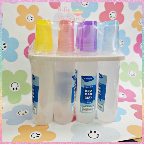 [HOTIS] Keo Dán Giấy Thiên Long TP-G08 (Chai 30ml) - Dạng Nước Độ Dính Cao, Mau Khô, Tiện Lợi Cho Học Sinh, Văn Phòng