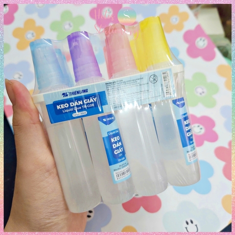 [HOTIS] Keo Dán Giấy Thiên Long TP-G08 (Chai 30ml) - Dạng Nước Độ Dính Cao, Mau Khô, Tiện Lợi Cho Học Sinh, Văn Phòng