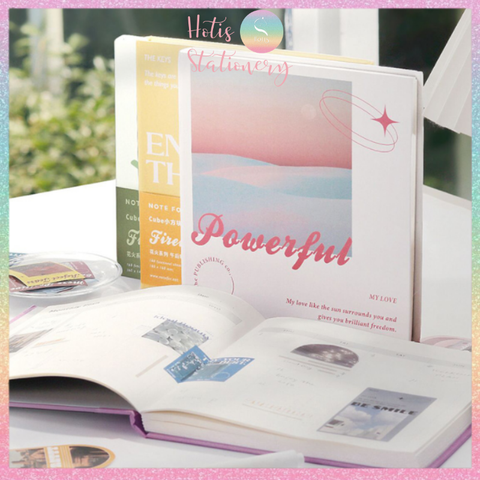 [HOTIS] Sổ kế hoạch PLANNER Note For FIREWORKS bìa cứng - Khổ vuông 16x16cm - 168 trang