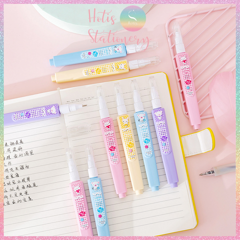 [HOTIS] Bút xóa nước cute Cotton Doll 4 màu dễ thương, nhanh chóng, tiện lợi