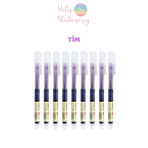 [HOTIS] Bút bi nước khô nhanh Aimeile 0,5mm - Nhiều màu