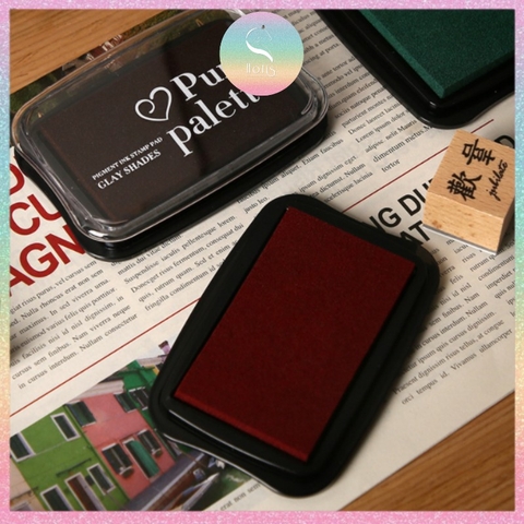 [HOTIS] Mực đóng đấu phong cách retro 6.5x9.5cm