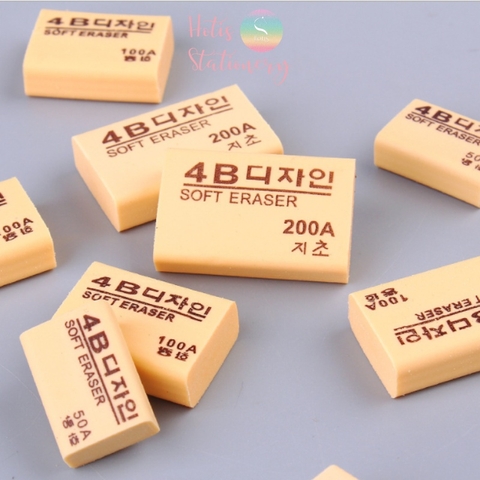 [HOTIS] Gôm tẩy chì 4B - 3 kích cỡ
